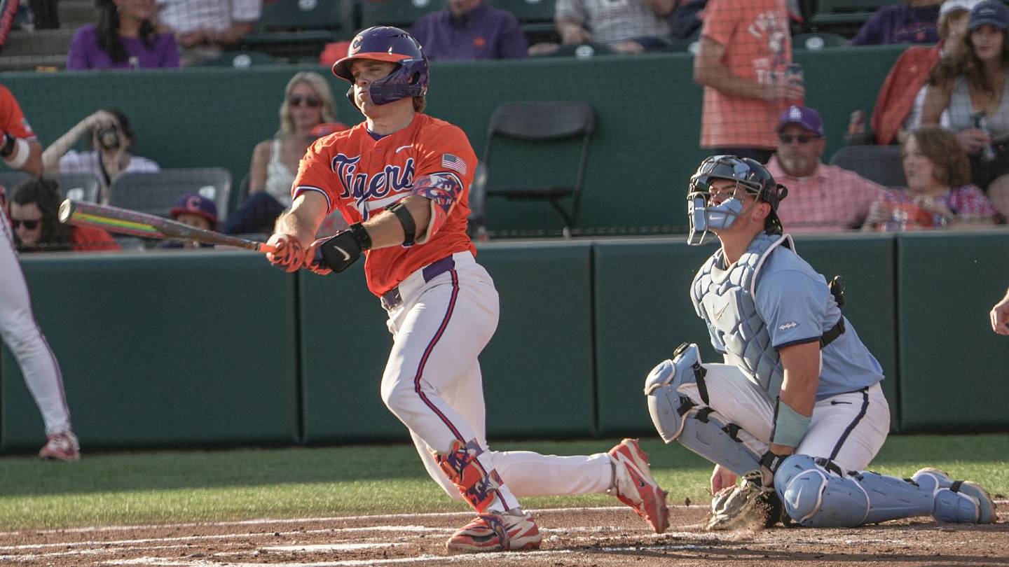 Clemson Catcher Jacob Jarrell Selected in Eighth Round of 2026 MLB Draft