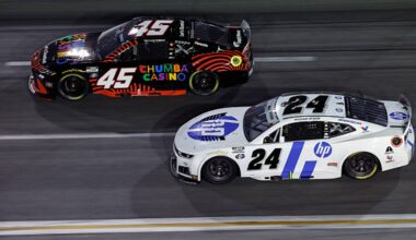 Tyler Reddick, 23XI Racing, William Byron, Hendrick Motorsports, NASCAR Cup Series