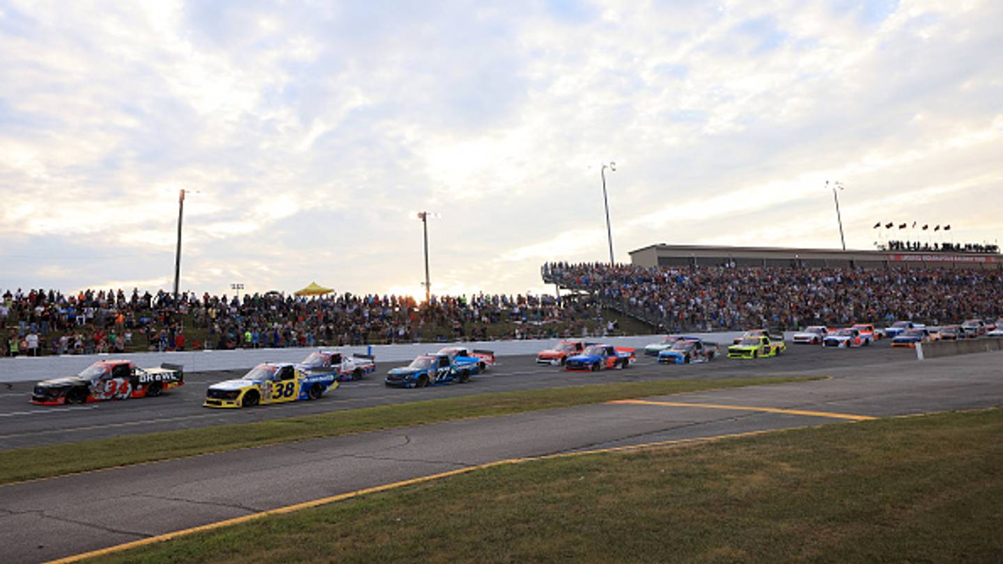 Layne Riggs and Chandler Smith, Front Row Motorsports, NASCAR Craftsman Truck Series