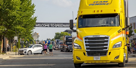 NASCAR Hauler Parade To Kick Off Brickyard Weekend Thursday