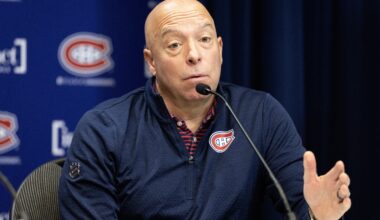 "I would like to reward (the players for) what they've done for this team by giving them the best chance to win," Canadiens GM Kent Hughes says.