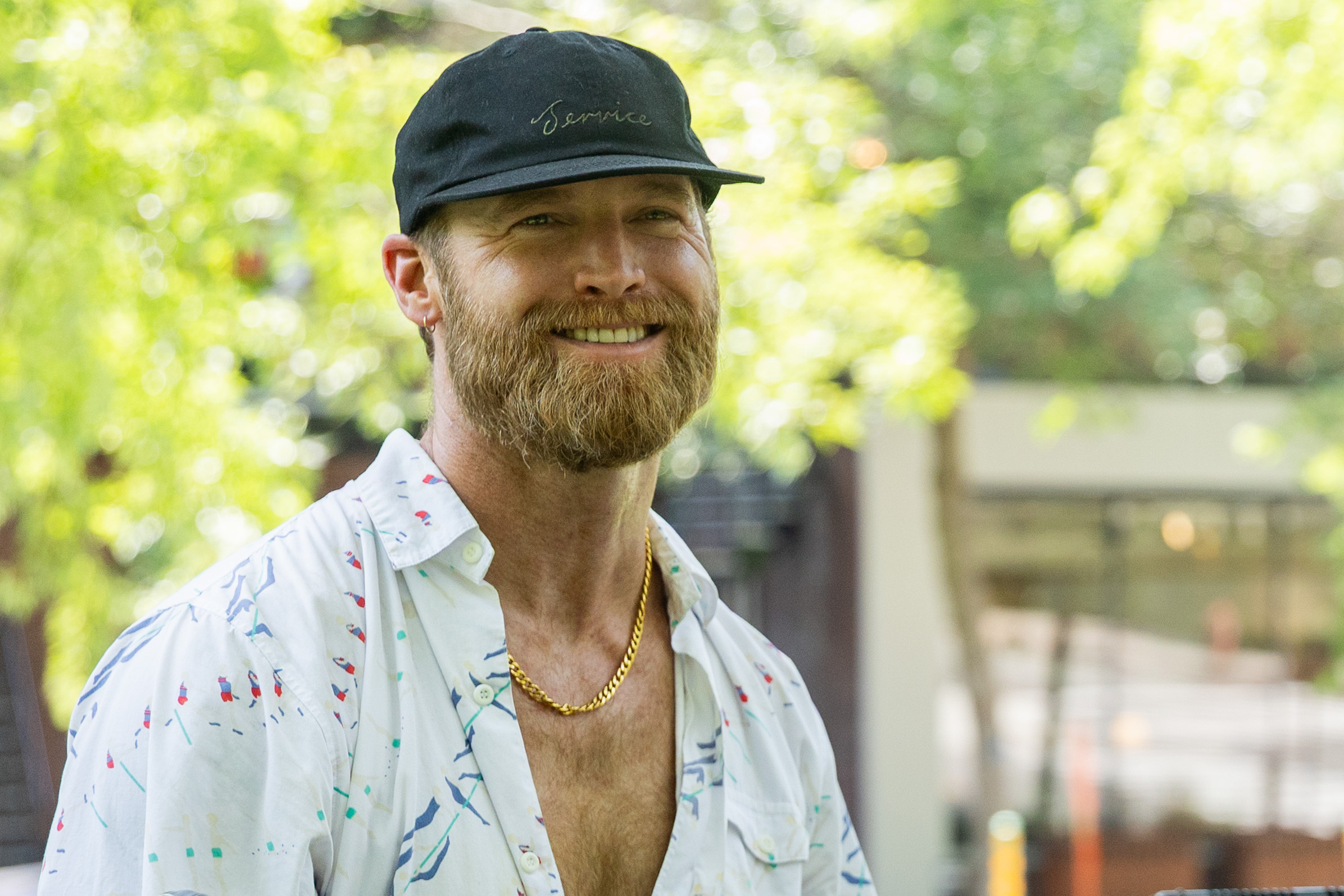 Jared Keeso, writer, director and star of the new Montreal-shot Crave TV series, Cats in the Plateau, on set in Montreal 