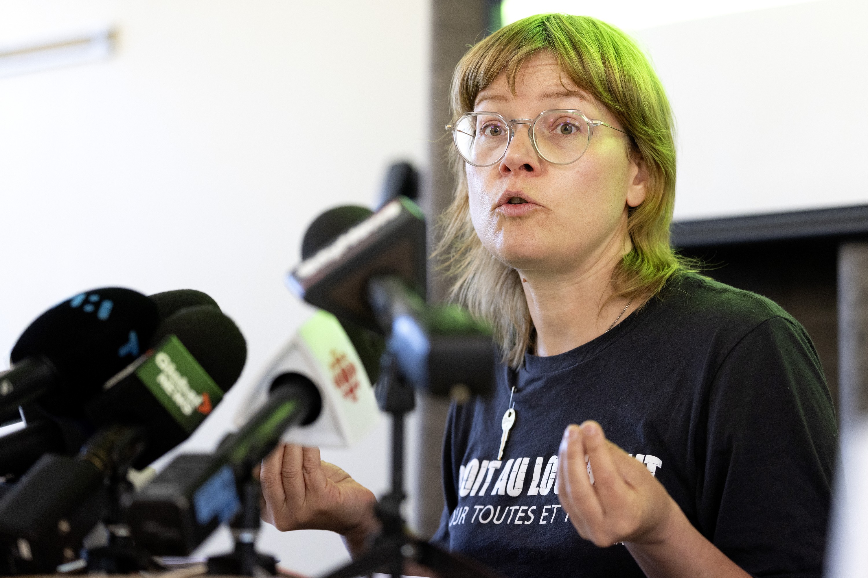 Véronique Laflamme of Frapru speaks about the housing crisis in Montreal.