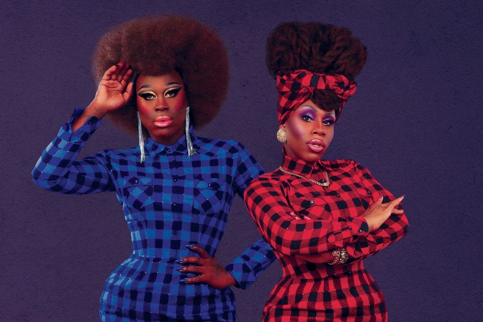Sibling Rivalry drag queens Bob the Drag Queen and Monét X Change.