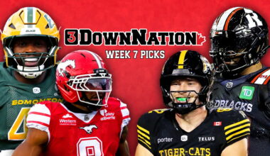 3DownNation CFL picks straight-up & against the spread: Week 7