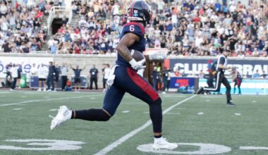 Dazzling Alouettes receiver Tyson Philpot on pace to obliterate CFL records
