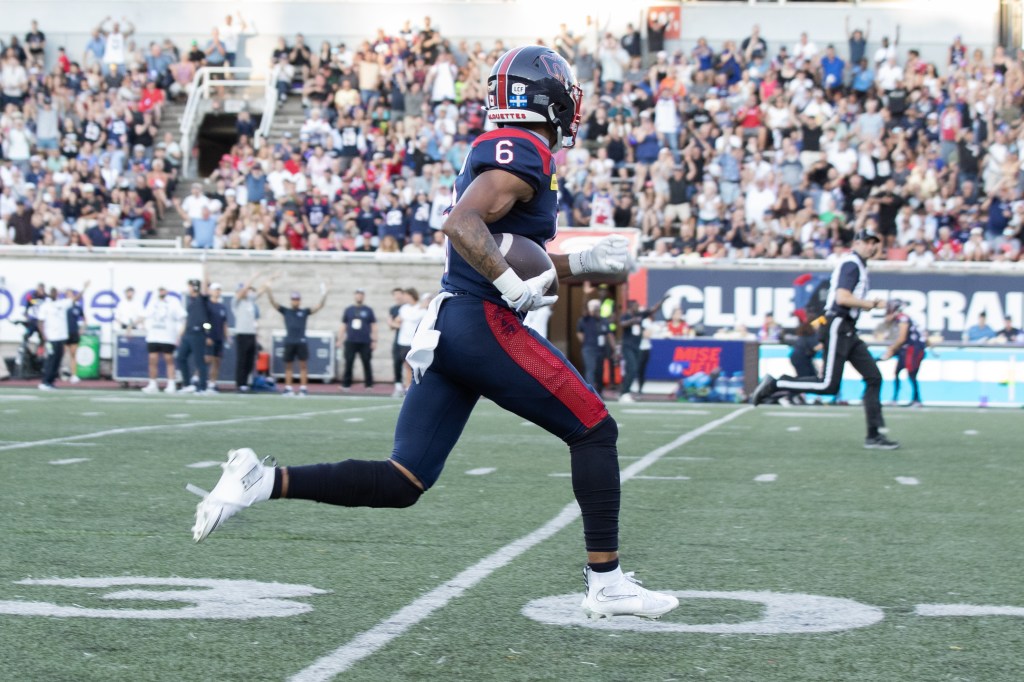 Dazzling Alouettes receiver Tyson Philpot on pace to obliterate CFL records