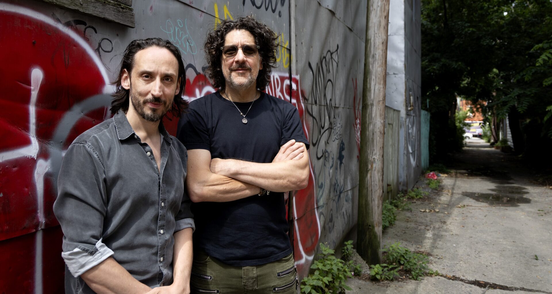 Nick Rose, left, and Lewis Cohen are the creative team behind two new sequels to the West End Gang documentary Kings of Coke.