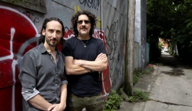 Nick Rose, left, and Lewis Cohen are the creative team behind two new sequels to the West End Gang documentary Kings of Coke.