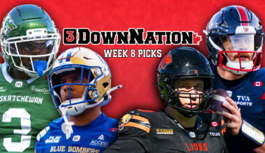 3DownNation CFL picks straight-up & against the spread: Week 8
