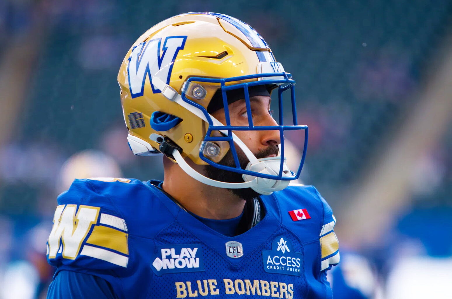 Redha Kramdi out for Winnipeg Blue Bombers against Calgary