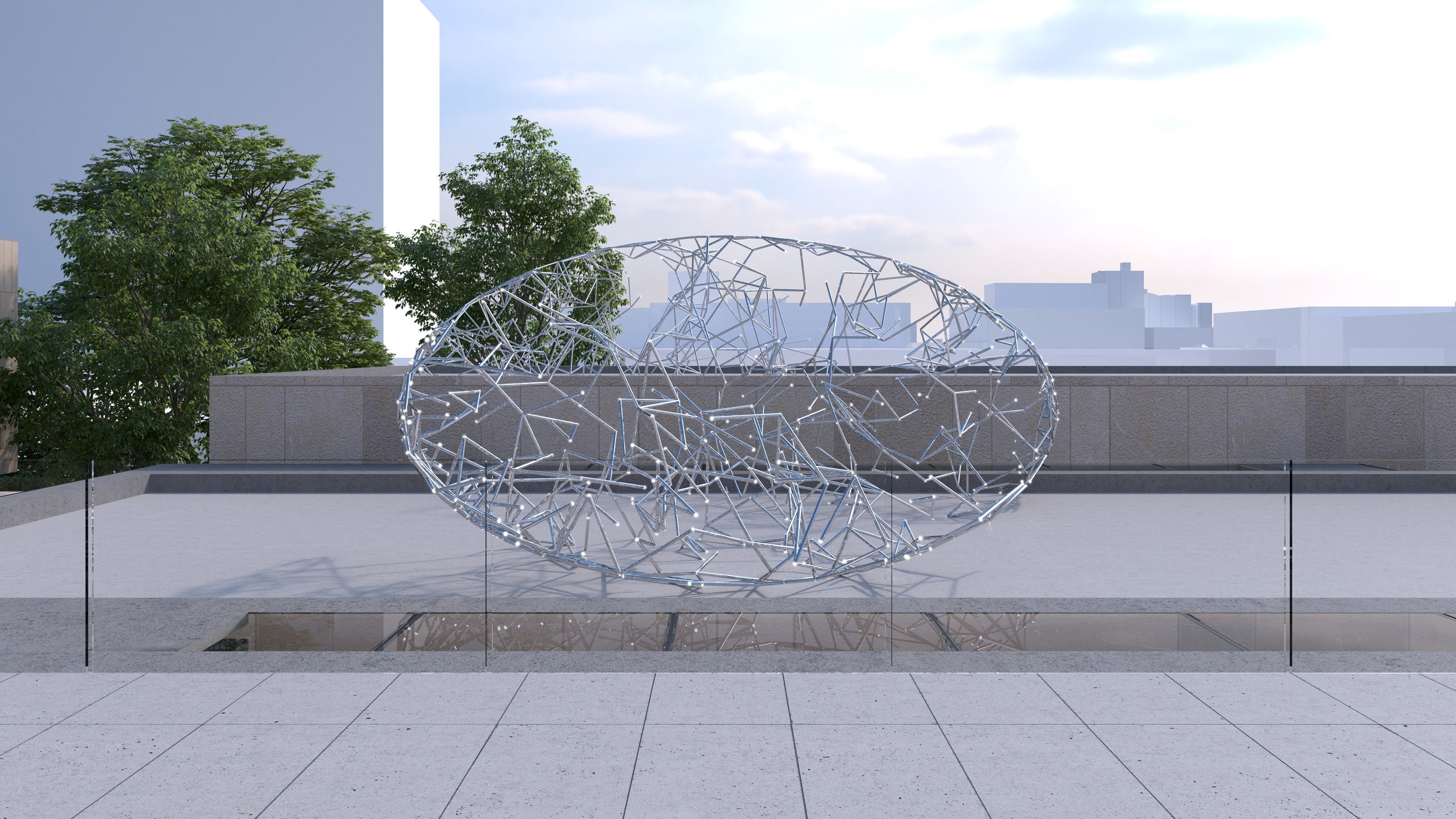 Candelabra artwork rendering