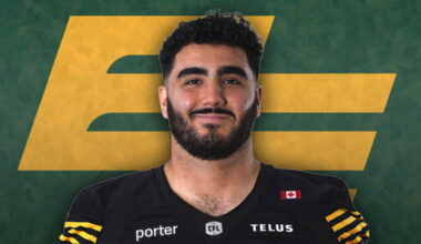 Edmonton Elks sign Arvin Hosseini after release from Tiger-Cats