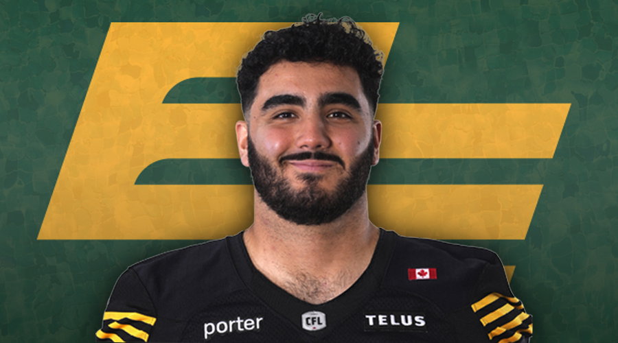Edmonton Elks sign Arvin Hosseini after release from Tiger-Cats