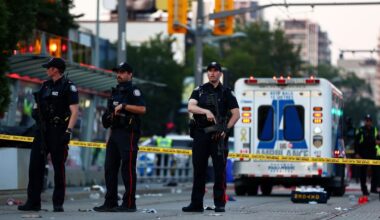 Two killed, three injured in shooting near Toronto street festival
