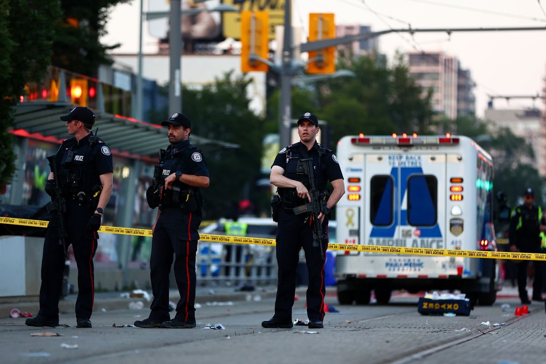 Two killed, three injured in shooting near Toronto street festival