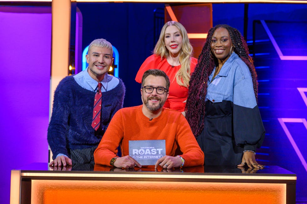 Katherine Ryan, Sikisa, Danny Beard, Iain Stirling's Roast the Internet katherine ryan, sikisa, danny beard, iain stirling's roast the internet