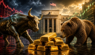 Wall Street cautious after gold’s lack of follow-through, Main Street bullish with Fed decision on deck