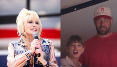 Travis Kelce responds to Dolly Parton asking him to have a baby with Taylor Swift