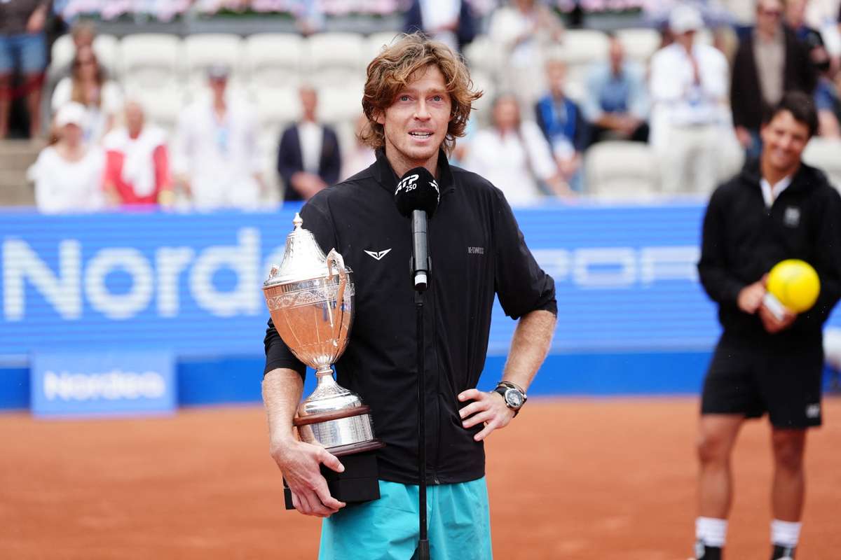 Andrey Rublev sees off Luciano Darderi to capture title in Bastad