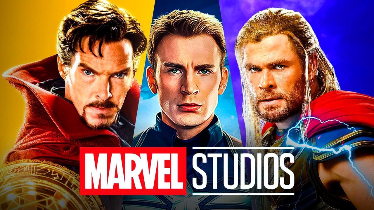 Doctor Strange, Captain America, Thor, Marvel Studios logo