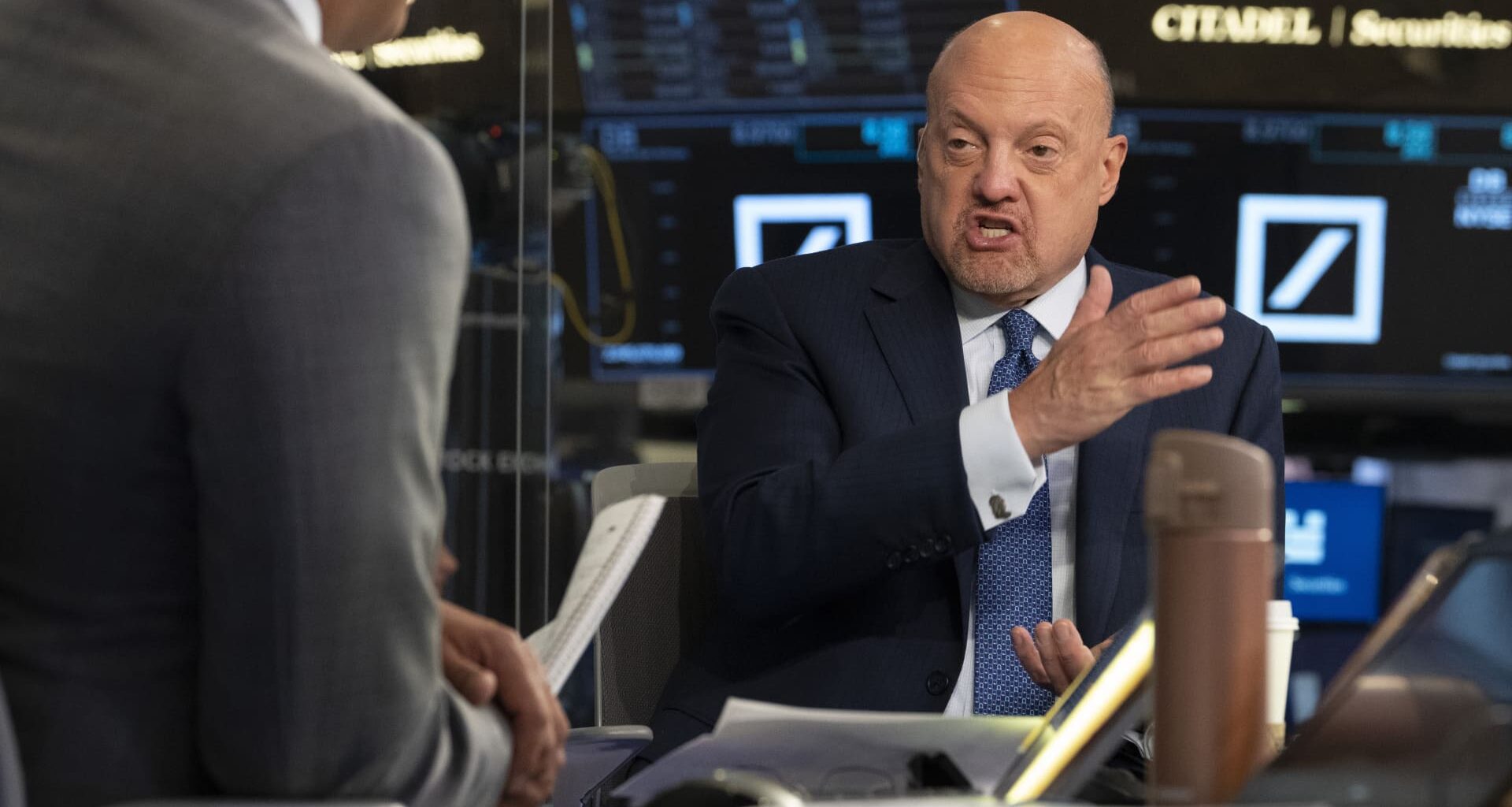 Jim Cramer says forced selling may signal a bottom for AI trade
