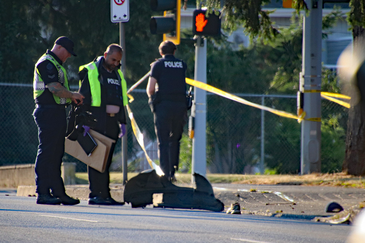 The SPS is investigating after a serious crash sent a pedestrian to hospital July 15, 2026.