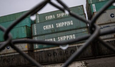 China’s U.S.-bound shipments fall in July after brief recovery, survey shows