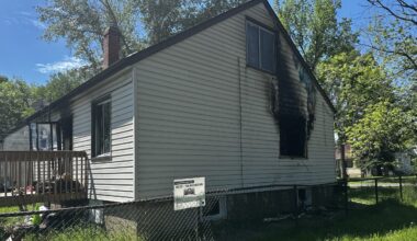 Abandoned northeast Edmonton house damaged in fire