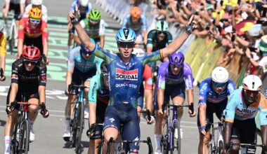 Tim Merlier's come-from-behind sprint is just stunning to watch