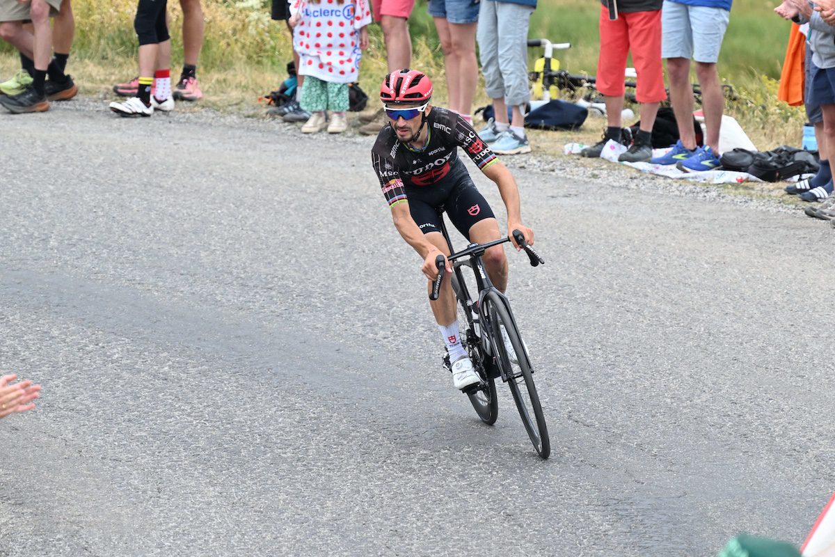 "There's no enjoyment anymore" Julian Alaphilippe celebrates potentially last Tour de France