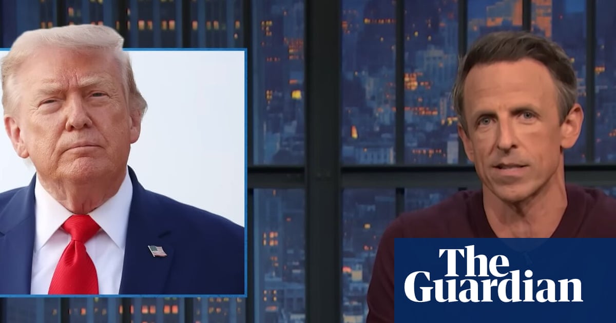 Seth Meyers on Trump’s unpopularity: ‘Madam Web has a higher audience rating’ | Late-night TV roundup