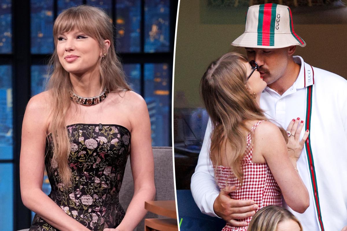 Taylor Swift's plane lands in New York area days before wedding to Travis Kelce