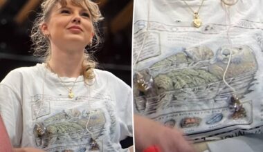 Taylor Swift’s Monterey Bay Aquarium otter shirt is finally back in stock