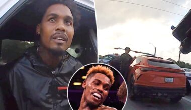 Boxing star Jermall Charlo ordered out of Lamborghini at gunpoint during intense DWI arrest