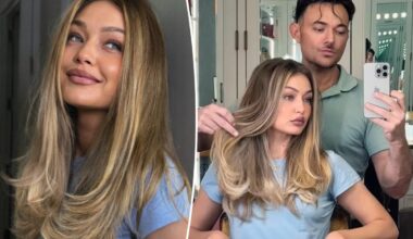 Gigi Hadid shows off new haircut for Taylor Swift and Travis Kelce's wedding