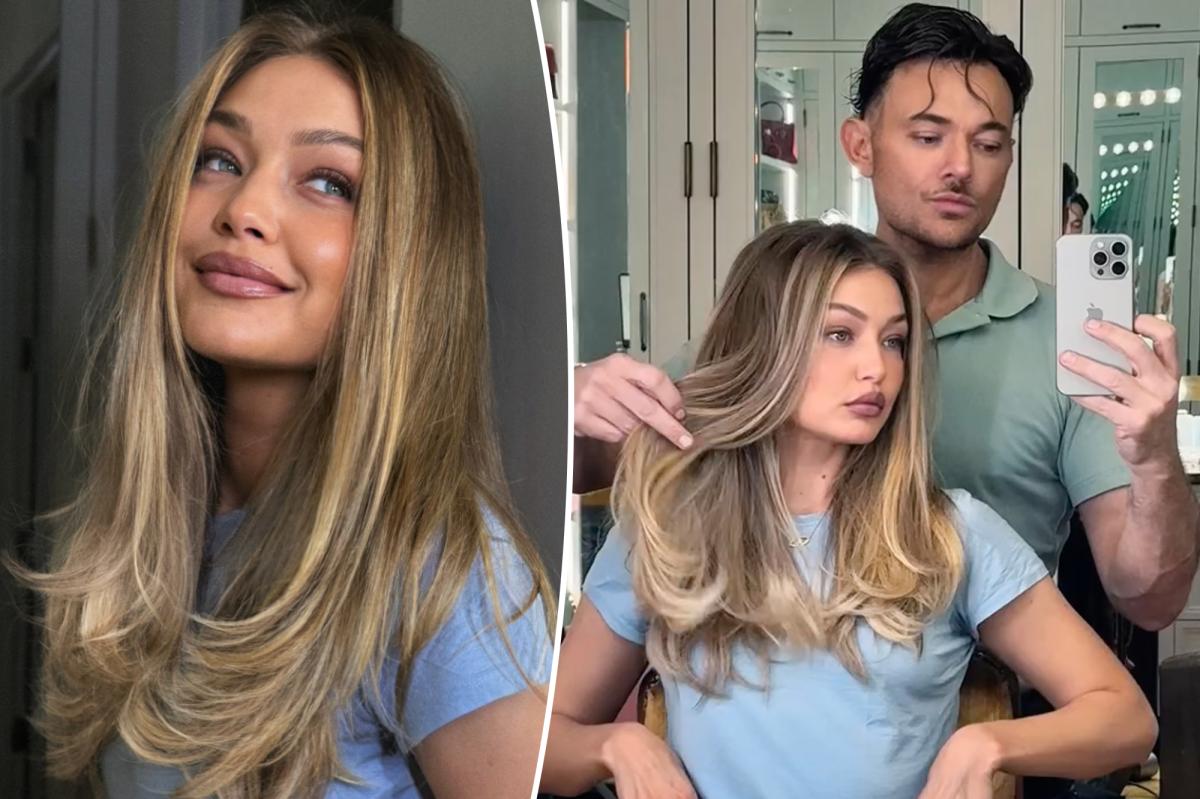 Gigi Hadid shows off new haircut for Taylor Swift and Travis Kelce's wedding