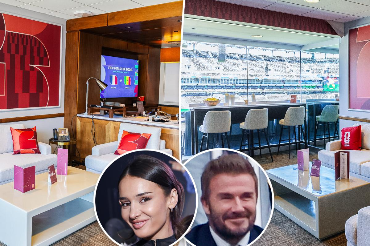 Inside the luxe private suites where David Beckham, NFL WAGs are watching the World Cup