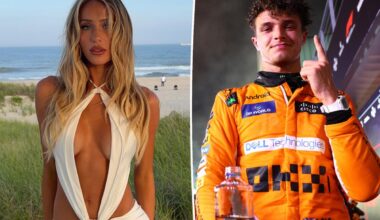 Alix Earle and F1 driver Lando Norris fuel rumors clubbing in London
