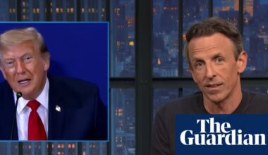 Seth Meyers on Trump 2.0: ‘Every day is a constant stream of humiliation’ | Late-night TV roundup