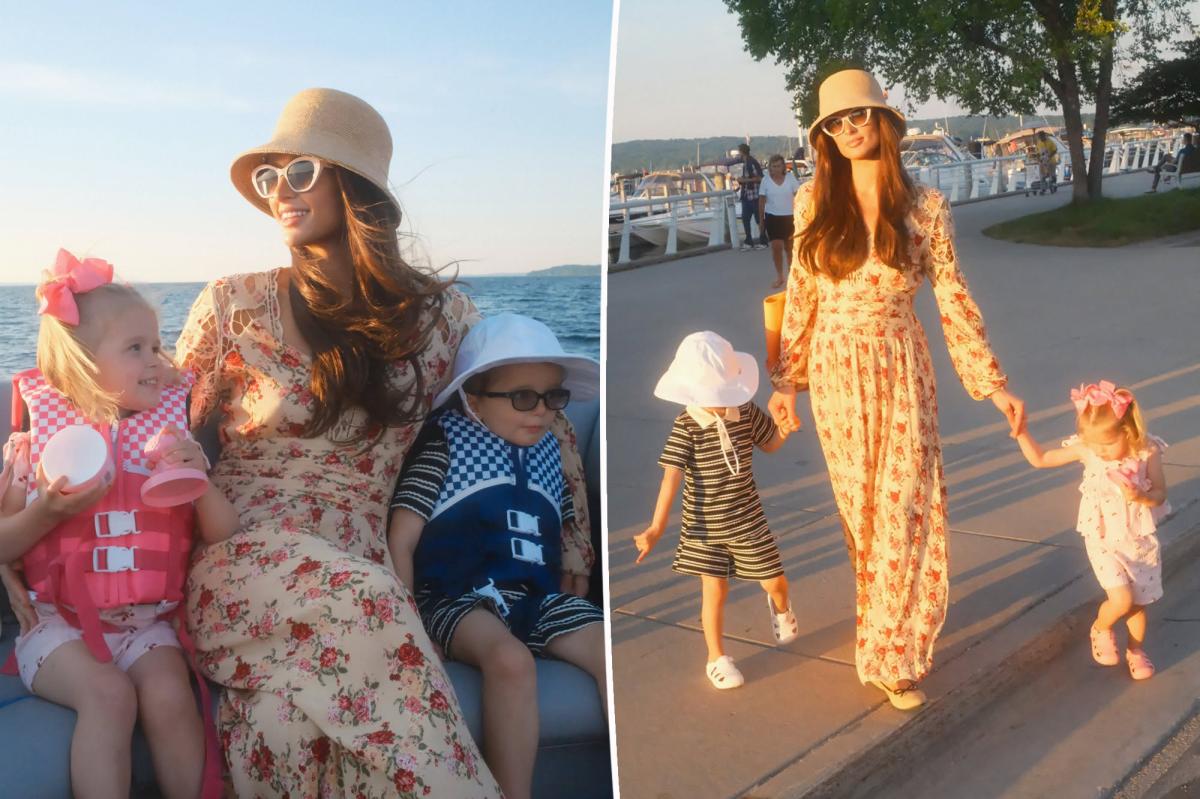 Paris Hilton shows off brunette hair transformation