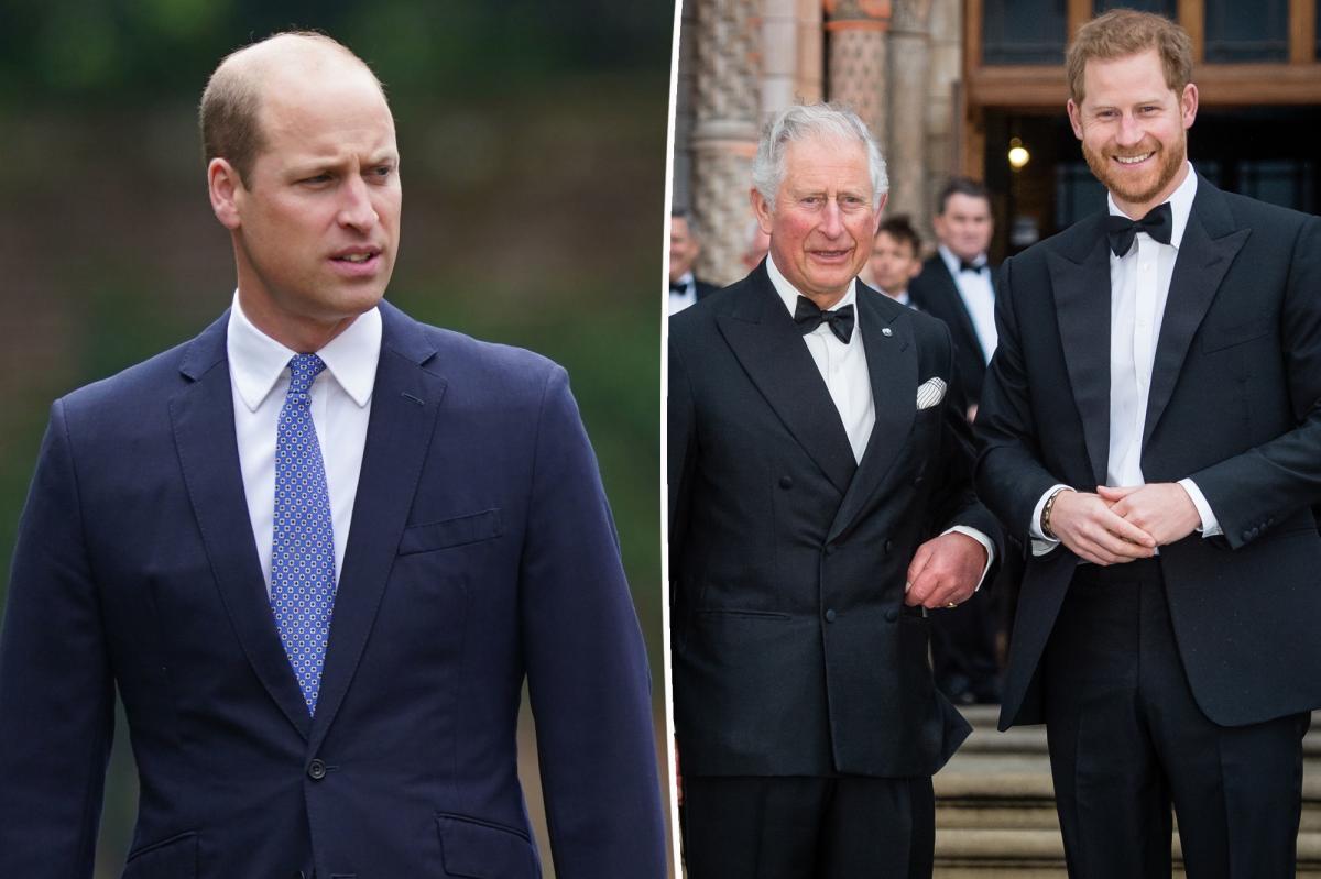 How Prince William feels about King Charles and Harry's reunion as royal avoids estranged brother