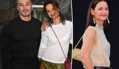 Katie Holmes sparks relationship rumors as she holds hands with artist Jason Bard Yarmosky