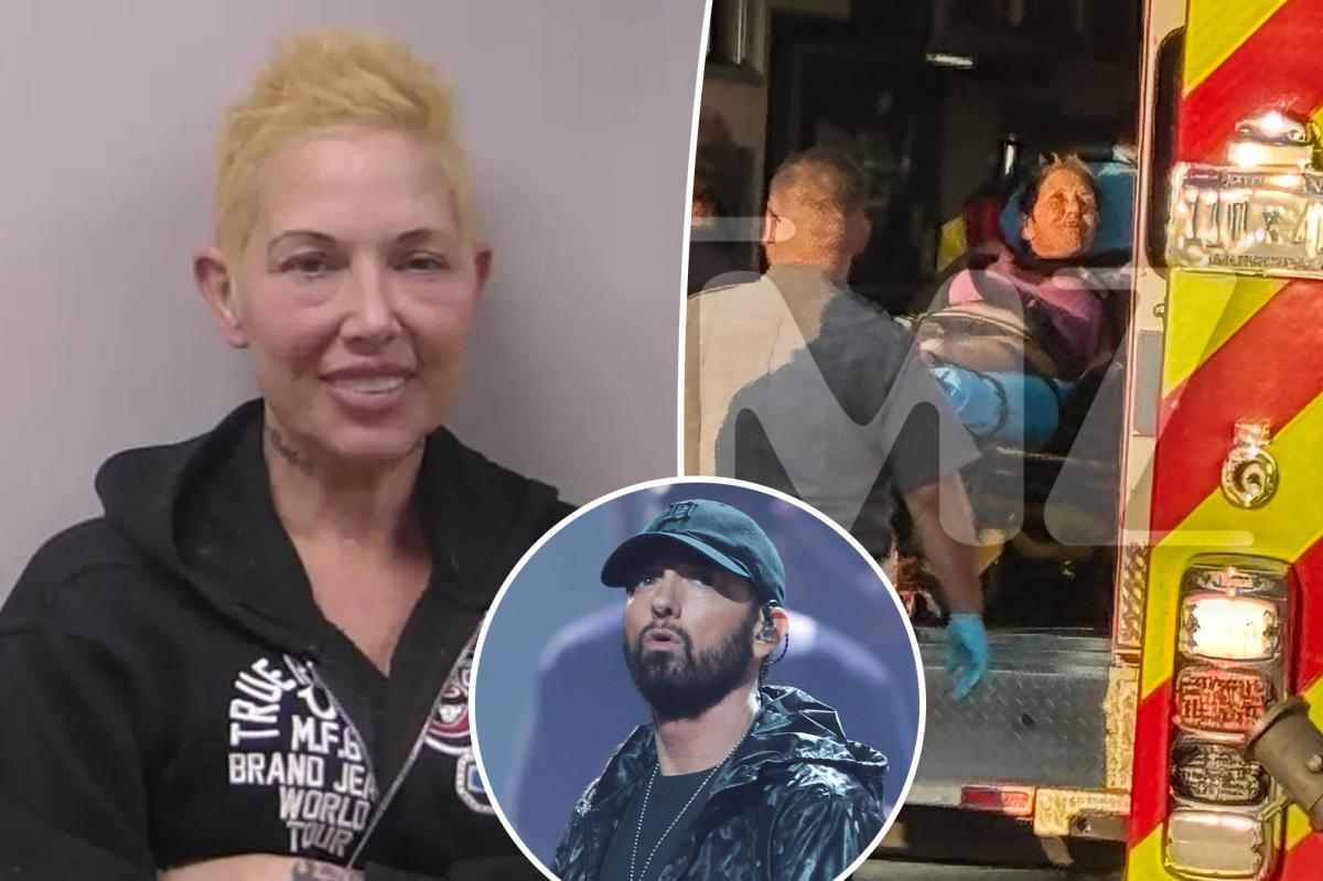 Eminem's ex-wife, Kim Scott, rushed to hospital 2 months after DUI arrest