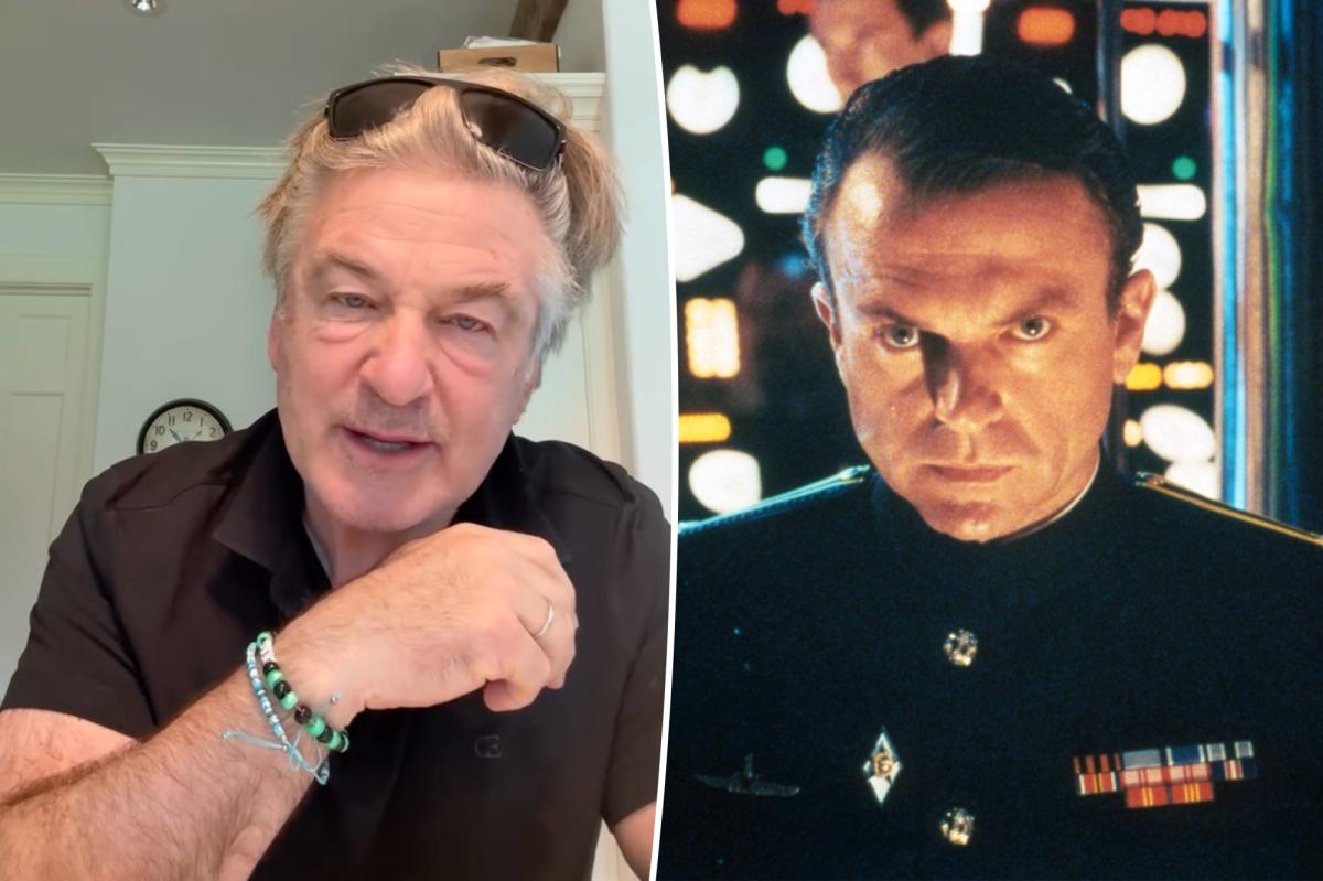 Alec Baldwin blasted for Sam Neill tribute that barely mentions late ‘Hunt for Red October' co-star