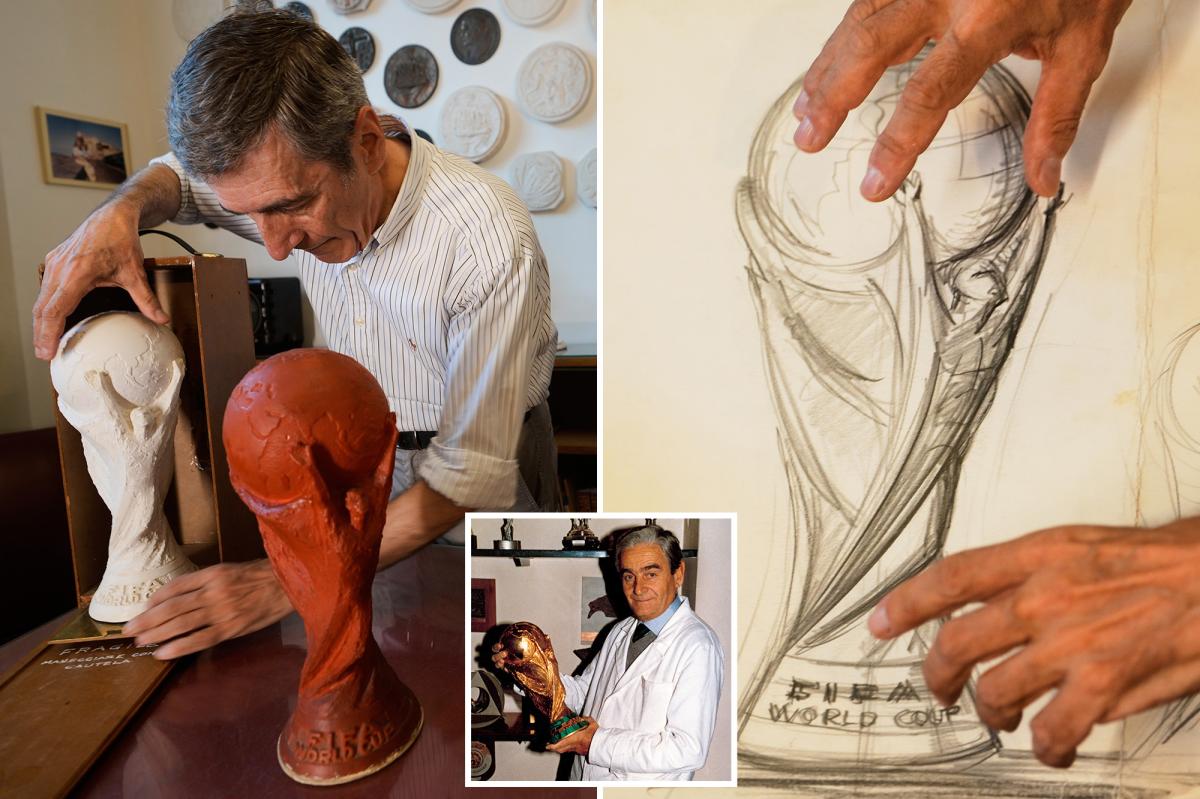 How an Italian sculptor created the iconic World Cup trophy