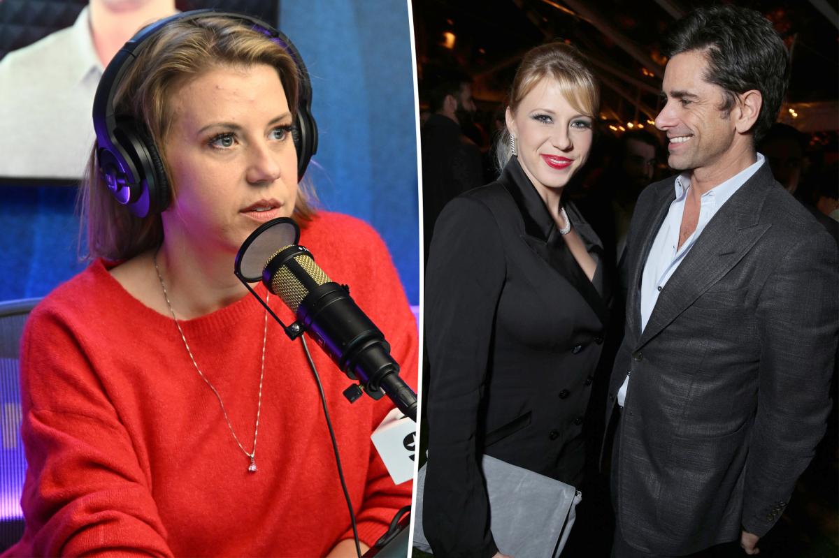 Jodie Sweetin shares how she connected with John Stamos over sobriety