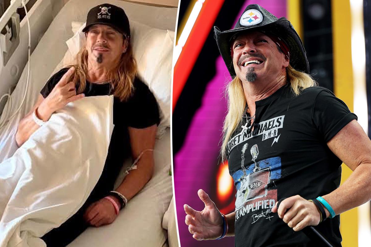 Bret Michaels undergoes emergency surgery after performing 3 concerts in 'intense' pain