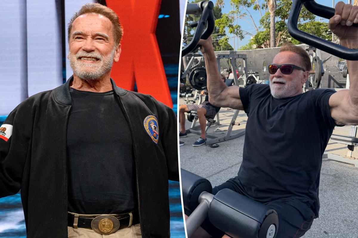 Arnold Schwarzenegger celebrates birthday by showing off fit physique
