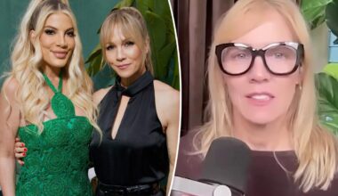 Jennie Garth addresses Tori Spelling's exit from 'Beverly Hills, 90210' rewatch podcast